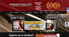 Desktop Screenshot of poorboytire.com